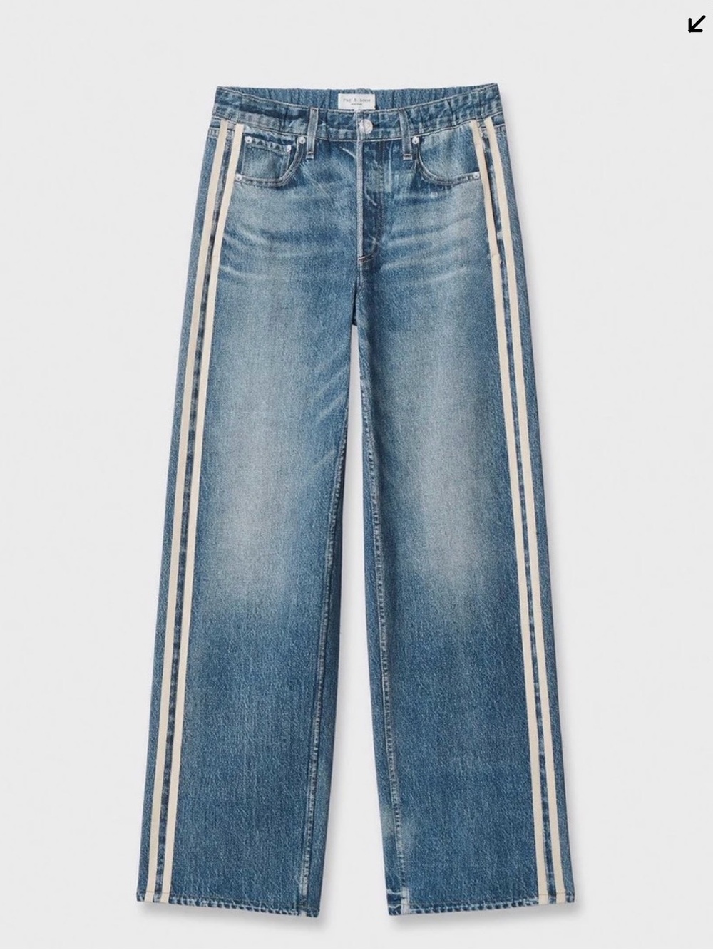 Rag & Bone terry track jeans